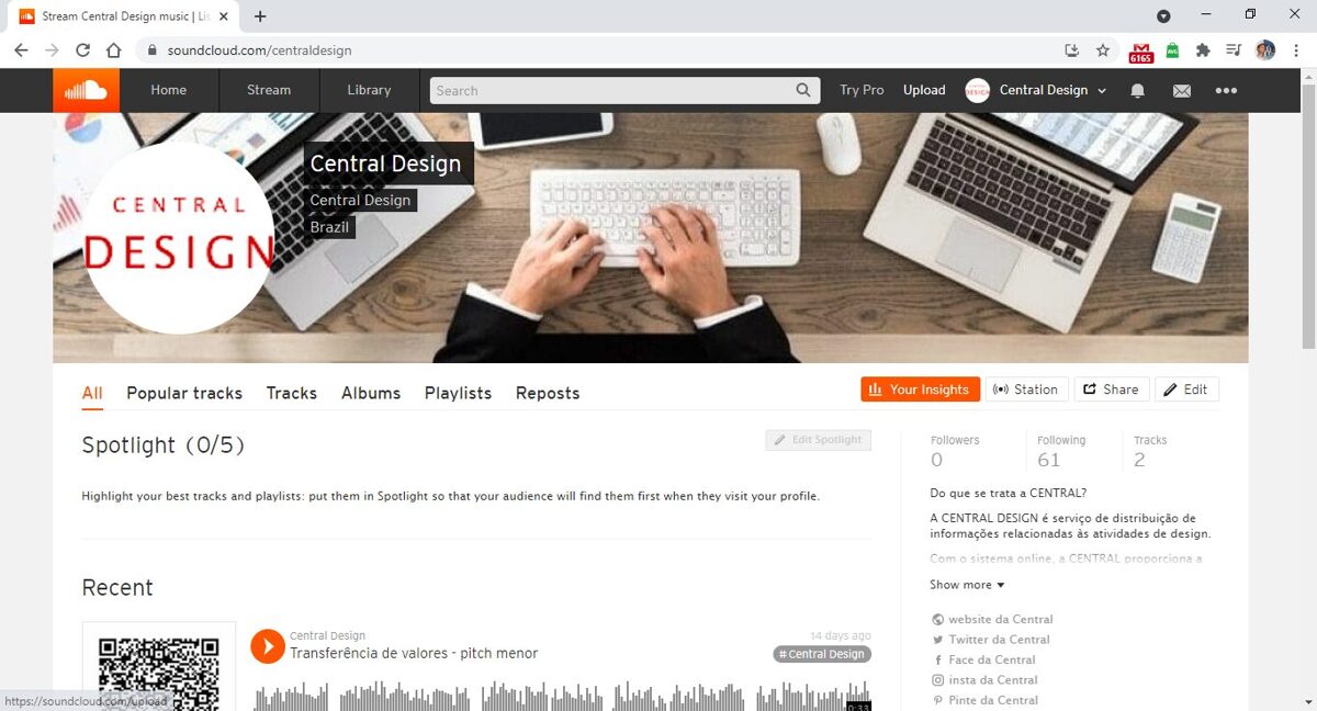 Soundcloud CENTRAL